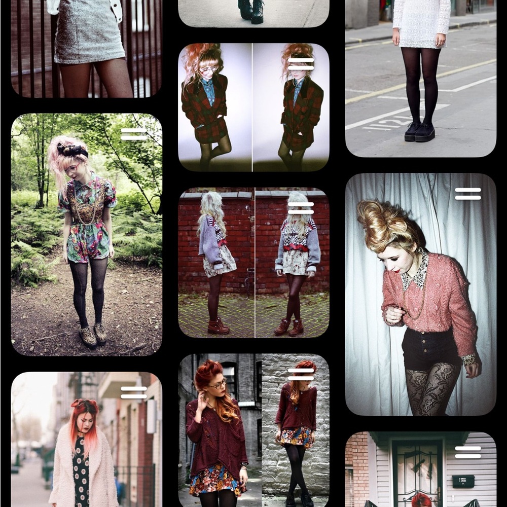 ISO- this vibe. Anything cool u wore between 2012 and 2017. ❤️❤️